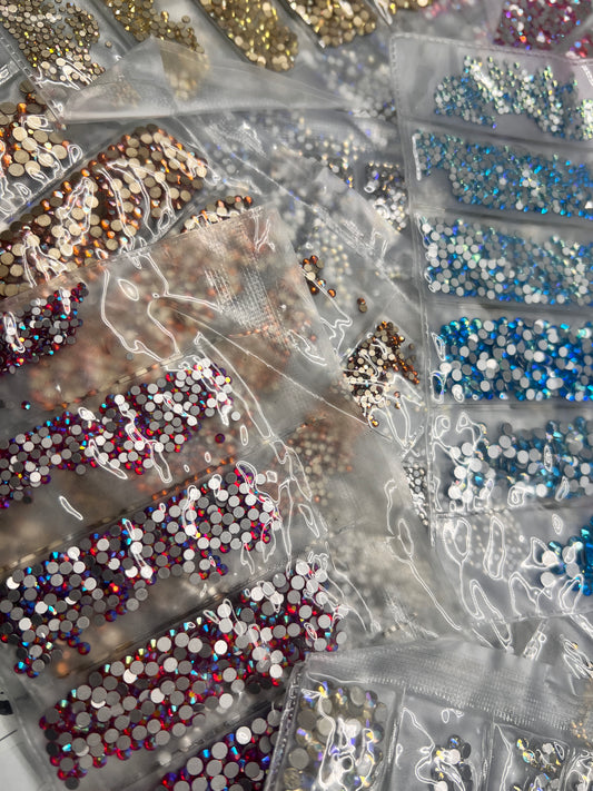 Rhinestone color random